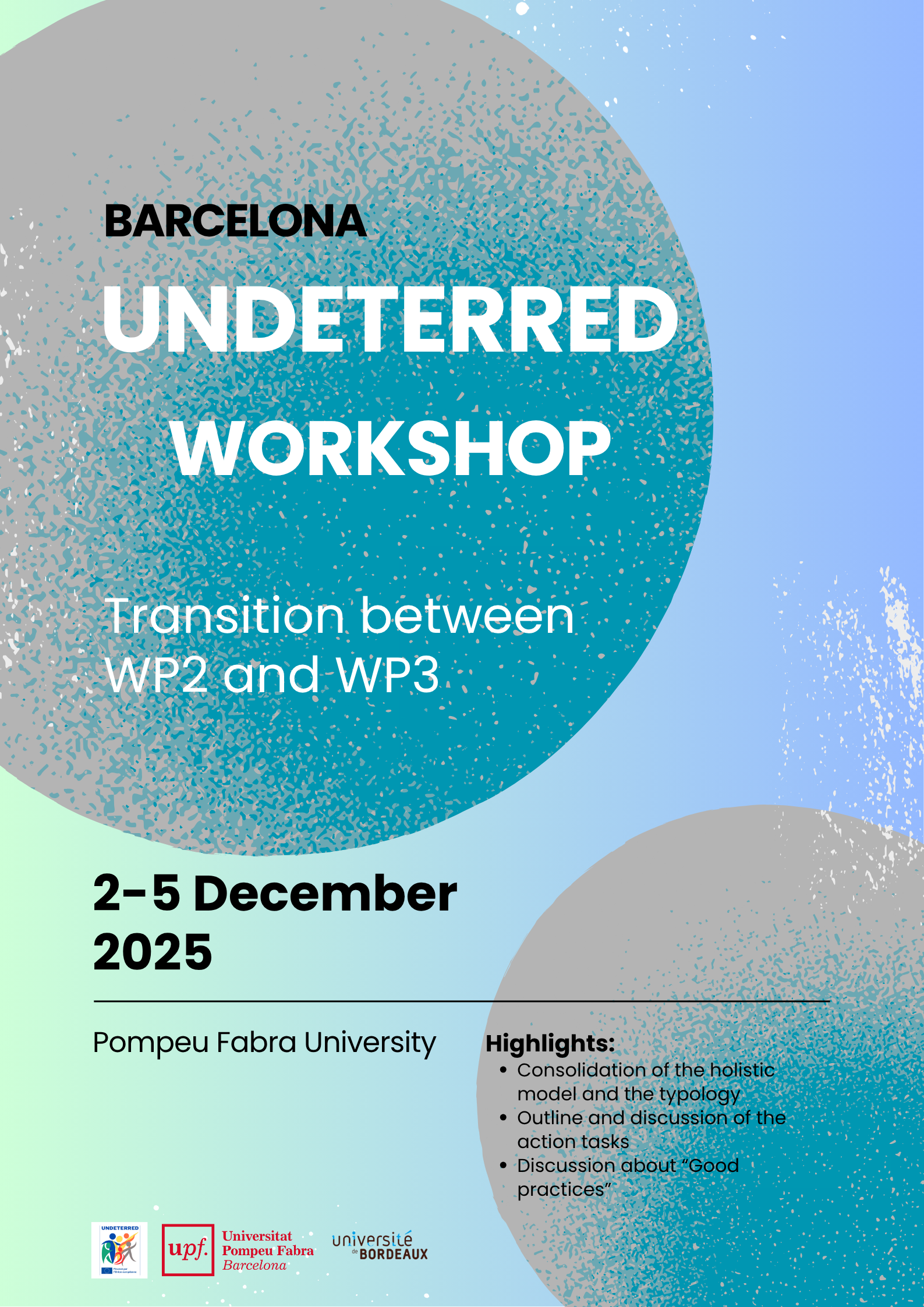 Taller INQUEBRANTABLE en Barcelona