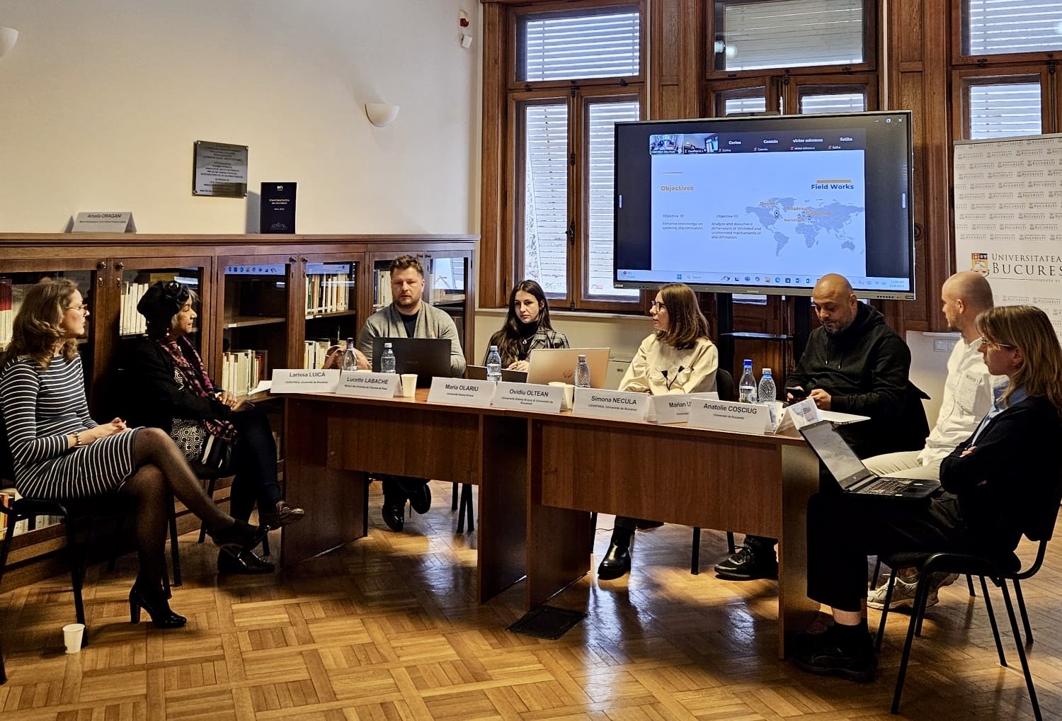 Panel «INQUEBRANTABLE» en la Conferencia Internacional «Movilidad y Migración en el Espacio Francofono» Bucarest