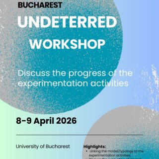 UNDETERRED Workshop in Bucharest, 8-9 April 2026